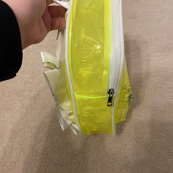 Forever 21 Translucent Structured Backpack - Picture 2 of 4